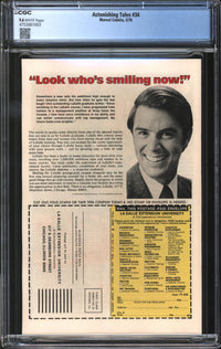 Astonishing Tales (1970) #34 CGC 9.6 NM+