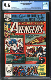 Avengers Annual (1981) #10 CGC 9.6 NM+