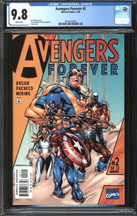 Avengers Forever (1998) # 2 CGC 9.8 NM/MT