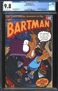 Bartman (1993) #1 CGC 9.8 NM/MT