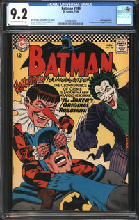 Batman (1940) #186 CGC 9.2 NM-