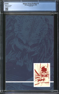 Batman Versus Predator (1991) #2 Prestige Format CGC 9.8 NM/MT