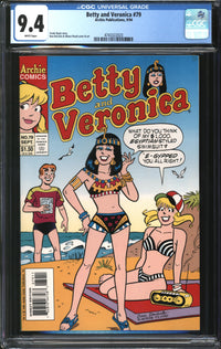 Betty And Veronica (1987) #79 CGC 9.4 NM