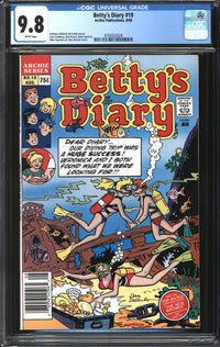 Betty's Diary (1986) #19 CGC 9.8 NM/MT
