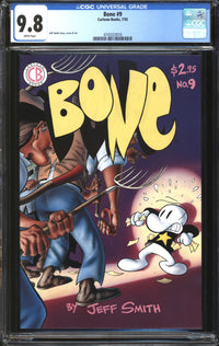 Bone (1991) # 9 CGC 9.8 NM/MT