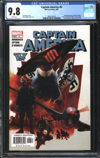 Captain America (2005) #6 CGC 9.8 NM/MT