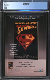 Catwoman (1993) # 2 CGC 9.8 NM/MT