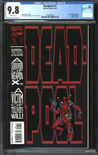 Deadpool (1993) #1 CGC 9.8 NM/MT