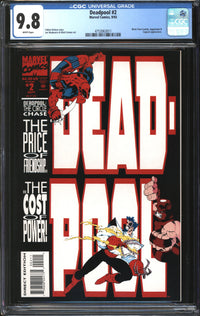 Deadpool (1993) #2 CGC 9.8 NM/MT