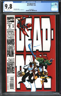 Deadpool (1993) #3 CGC 9.8 NM/MT