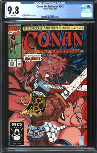 Conan The Barbarian (1970) #242 CGC 9.8 NM/MT