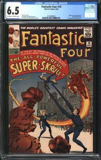 Fantastic Four (1961) # 18 CGC 6.5 FN+