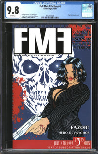 Full Metal Fiction (1997) #4 CGC 9.8 NM/MT