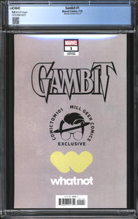 Gambit (2022) #1 Peach Momoko Variant Cover B CGC 9.8 NM/MT