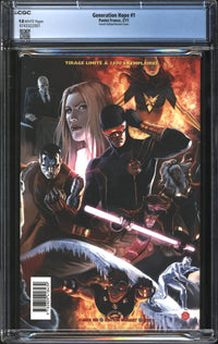 Generation Hope (2011) #1 French Edition/Variant Cover CGC 9.8 NM/MT