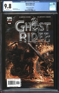 Ghost Rider (2005) #1 Retailer Incentive Edition CGC 9.8 NM/MT
