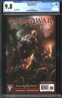 God Of War (2010) #1 CGC 9.8 NM/MT