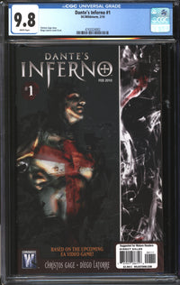 Dante's Inferno (2010) #1 CGC 9.8 NM/MT