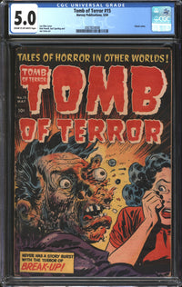 Tomb Of Terror (1952) #15 CGC 5.0 VG/FN