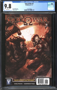 God Of War (2010) #5 CGC 9.8 NM/MT