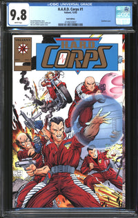 H.A.R.D. Corps (1992) #1 Gold Edition CGC 9.8 NM/MT