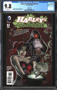 Harley's Little Black Book (2016) #3 Joseph Michael Linsner Variant CGC 9.8 NM/MT