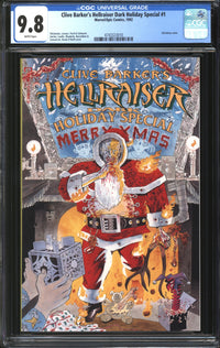 Clive Barker's Hellraiser Dark Holiday Special (1992) #1 CGC 9.8 NM/MT