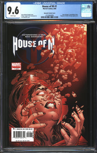 House Of M (2005) #1 Joe Quesada Variant CGC 9.6 NM+