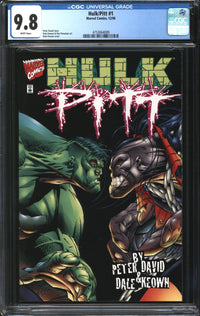 Hulk/Pitt (1996) #1 CGC 9.8 NM/MT