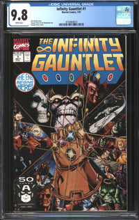 Infinity Gauntlet (1991) #1 CGC 9.8 NM/MT