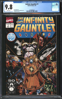 Infinity Gauntlet (1991) #1 CGC 9.8 NM/MT