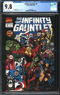 Infinity Gauntlet (1991) #3 CGC 9.8 NM/MT