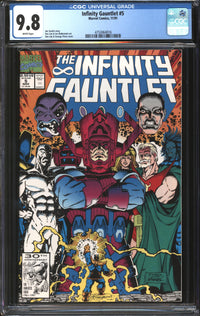Infinity Gauntlet (1991) #5 CGC 9.8 NM/MT