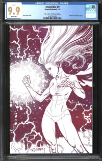 Invincible (2023) #9 Ryan Ottley Convention Foil Sketch Edition CGC 9.9 MINT