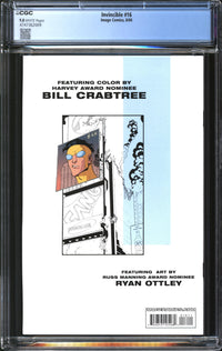 Invincible (2003) # 16 CGC 9.8 NM/MT