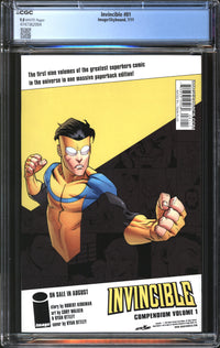 Invincible (2003) # 81 CGC 9.8 NM/MT