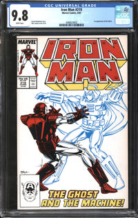 Iron Man (1968) #219 CGC 9.8 NM/MT
