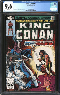 King Conan (1980) #1 CGC 9.6 NM+