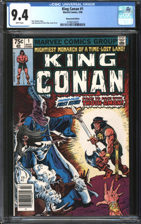King Conan (1980) #1 Newsstand Edition CGC 9.4 NM