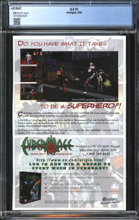 JLX (1996) #1 CGC 9.8 NM/MT