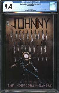 Johnny The Homicidal Maniac (1995) #1 CGC 9.4 NM