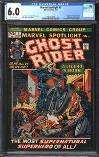 Marvel Spotlight (1972) #5 CGC 6.0 FN