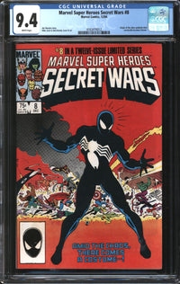 Marvel Super-Heroes Secret Wars (1984) #8 CGC 9.4 NM