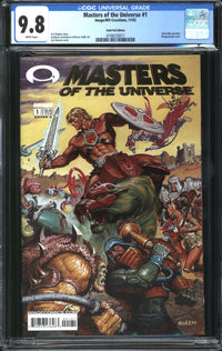 Masters Of The Universe (2002) #1 Gold Foil Edition CGC 9.8 NM/MT