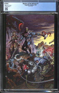 Masters Of The Universe (2002) #1 Gold Foil Edition CGC 9.8 NM/MT