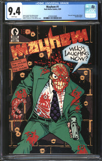 Mayhem (1989) #1 CGC 9.4 NM