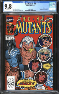 New Mutants (1983) #87 CGC 9.8 NM/MT