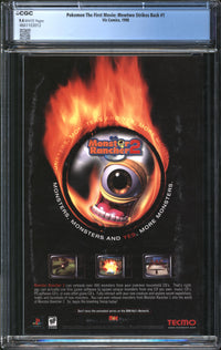 Pokemon The First Movie: Mewtwo Strikes Back (1998) #1 CGC 9.4 NM