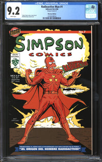 Radioactive Man (1996) #1 Mexican Edition CGC 9.2 NM-