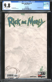 Rick And Morty (2015) # 1 Sketch Edition CGC 9.8 NM/MT